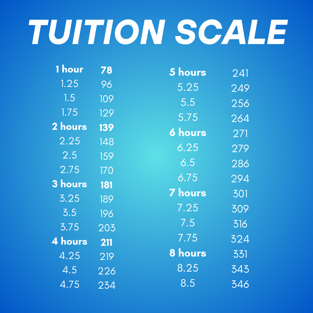 Tuition Scale
